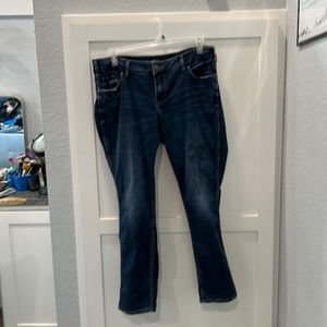Silver jeans elyse 12/30 inseam